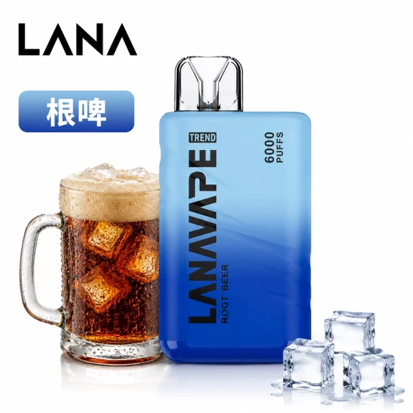 LANA TREND 6000口 一次性電子煙 根啤口味