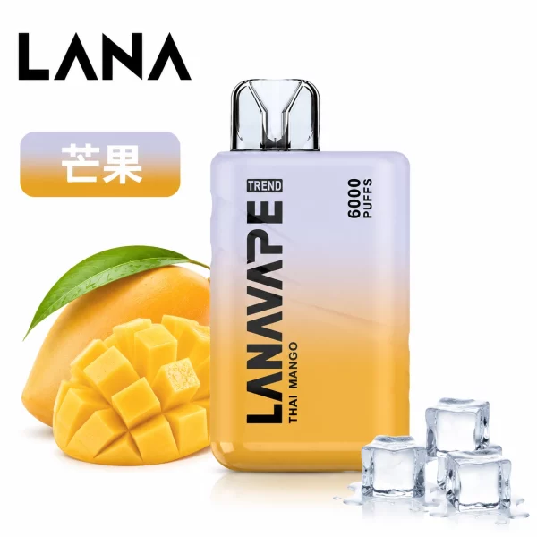 LANA TREND 6000口 一次性電子煙 芒果口味