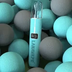 LANA 皮革 電子煙主機 通用一代煙彈 蒂芬妮藍色