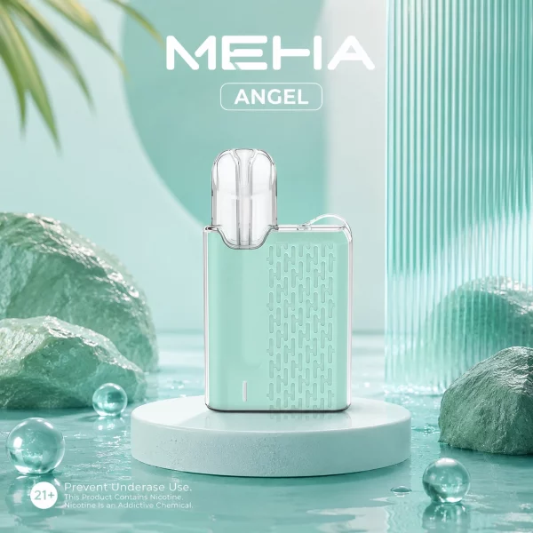 MEHA ANGEL 迷你方形 主機電子煙 薄荷綠色