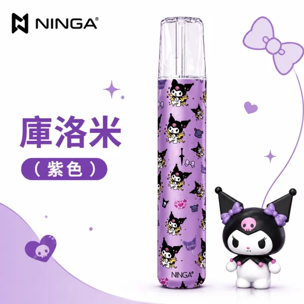 NINGA 一代 卡通動漫聯名 電子煙主機 庫洛米（紫色）