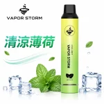 VAPOR STORM 風暴 5000口 一次性電子煙 清涼薄荷口味