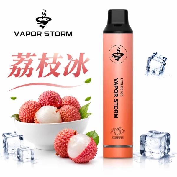 VAPOR STORM 風暴 5000口 一次性電子煙 荔枝冰口味