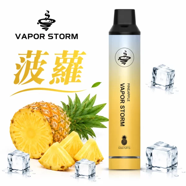 VAPOR STORM 風暴 5000口 一次性電子煙 菠蘿口味