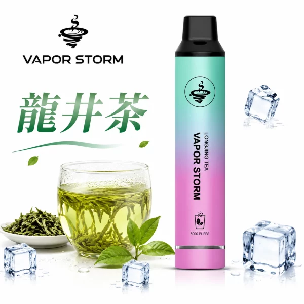 VAPOR STORM 風暴 5000口 一次性電子煙 龍井茶口味