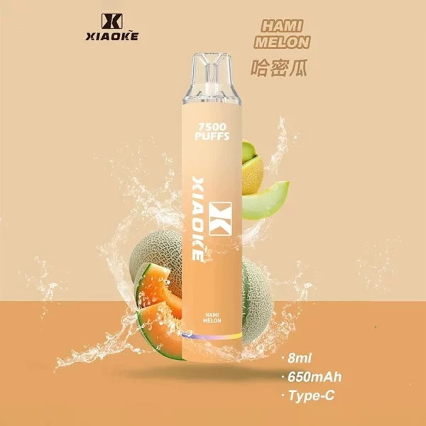 XIAOKE 7500口一次性電子煙 哈密瓜
