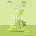 XIAOKE 7500口一次性電子煙 青提