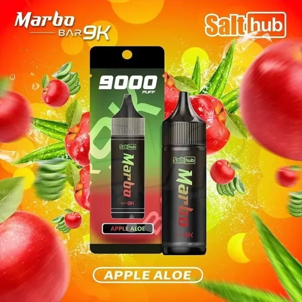 一次性電子煙 Marbo Bar 9000口-蘋果蘆薈口味