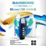 一次性電子煙｜Bang King Ice Cool 60000 - 藍莓冰口味
