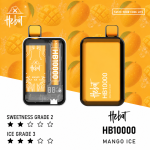 一次性電子煙｜HEBAT 喜貝 10000口 - 芒果冰口味
