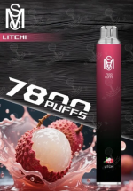 一次性電子煙｜MSO 爅嘶 7800口 - 荔枝口味
