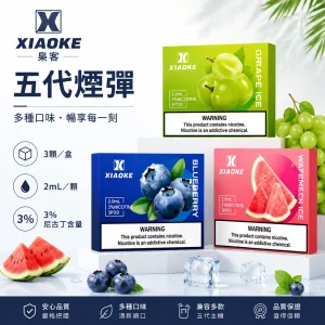 煙彈 XIAOKE 梟客 五代菸彈